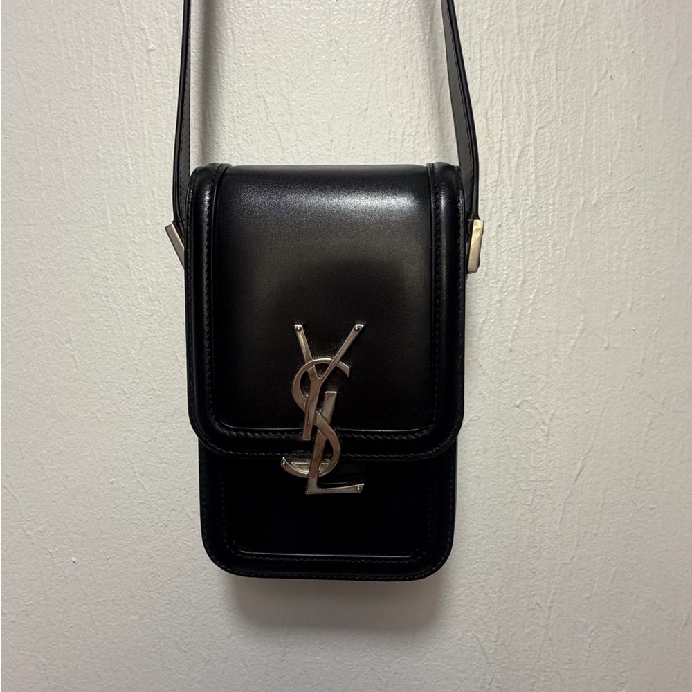 Yves Saint Laurent Black Solferino mini crossbody bag